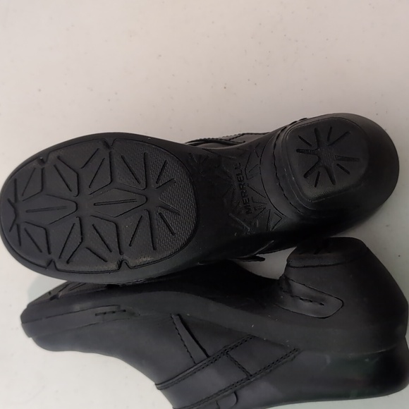 Women's Merrell black clog type shoes size 7 - Picture 4 of 6
